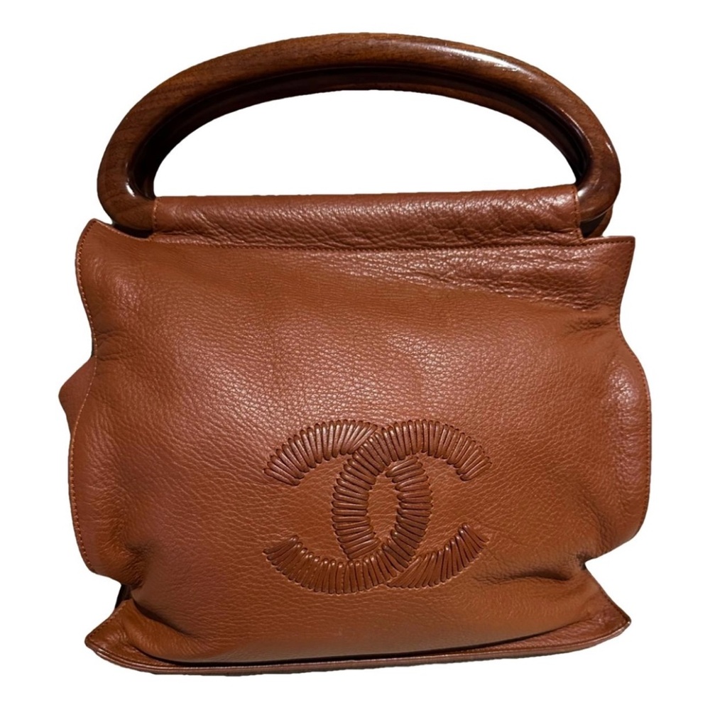 Chanel Brown Leather Handbag